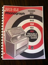 Rock-ola 447 thru 452 Trouble Shooting Jukebox Manual