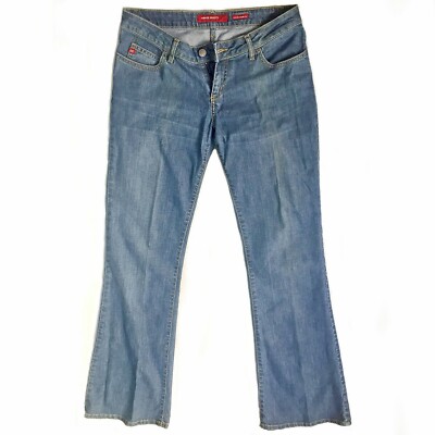 MISS SIXTY MARY J STRAIGHT LEG DENIM Blue Jeans Extra Low Size 30