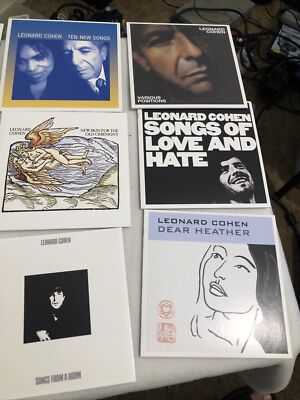 Leonard Cohen Complete Studio Albums Collection - MISSING 2 Discs