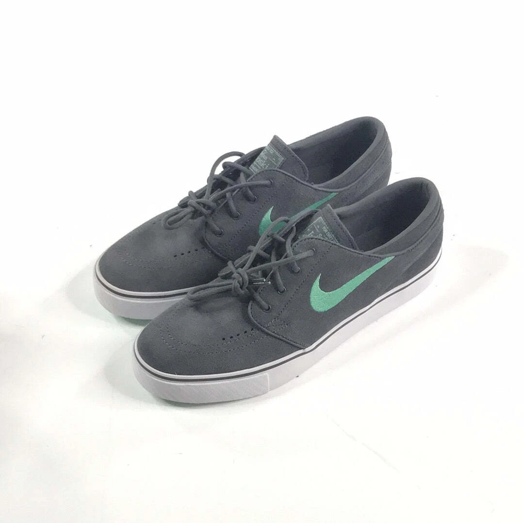 Frugtgrøntsager Dusør Hates Nike SB Zoom Stefan Janoski Dark Grey/Medium Mint US Mens Size 8.5  333824-030 | eBay