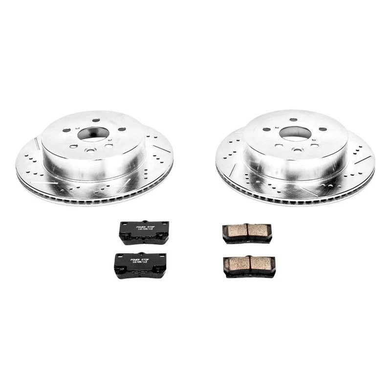 Kit de frenos deportivos Power Stop 1-Click Z23 Evolution para 12-13 Lexus IS250 Foto 2 de 2