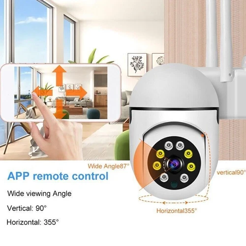 Wireless Security Camera 1080P HD Night Vision Camera WIFI Smart Home IP Cam - Picture 7 of 12