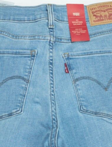 Levi’s Ladies 311 Shaping Skinny Light Blue Jeans - Picture 7 of 11