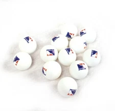 NEW BPONG WORLD SERIES OF BEER PONG Balls – White, 12-Pack (Bulk)