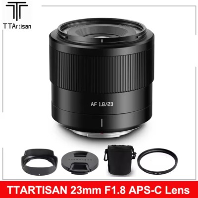 TTArtisan AF 23mm F1.8 APS-C STM Auto Focus lens for Fujifilm Fuji X-Mount X-A10