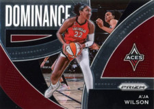 2022 A'ja Wilson Panini Prizm Dominance #14-MT