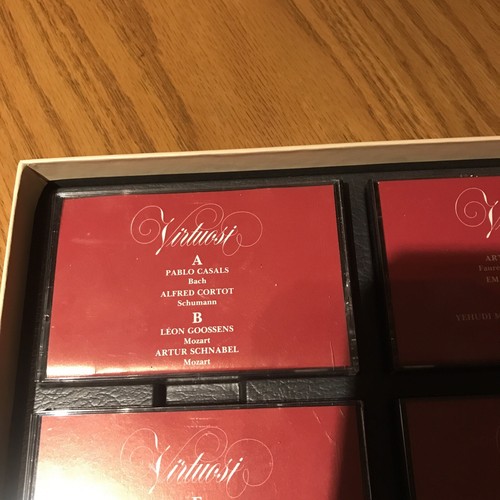 VIRTUOSI - THE SMITHSONIAN COLLECTION OF RECORDINGS CASSETTE EDITION 5 TAPES GC - Picture 5 of 12