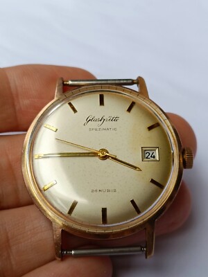 アンテ−クビスクドール Vintage Glashutte Spezimatic 26 Rubis Men's Watch Cal 75 | eBay