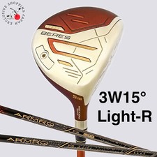 HONMA Beres 09 2024 Fairway Wood 3W 15  4S 4 Star ARMRQ FX Light Shaft Flex R