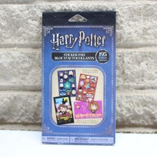 Harry Potter Sticker Pad 195 Stickers 10 Sheets Plus 2 Collector's Prints