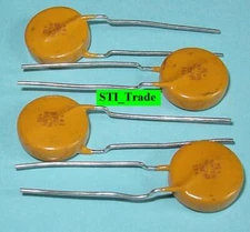 10pcs 750V Varistor -Voltage Surge Suppressor - JVR-14N751K  Surge Current 4500A