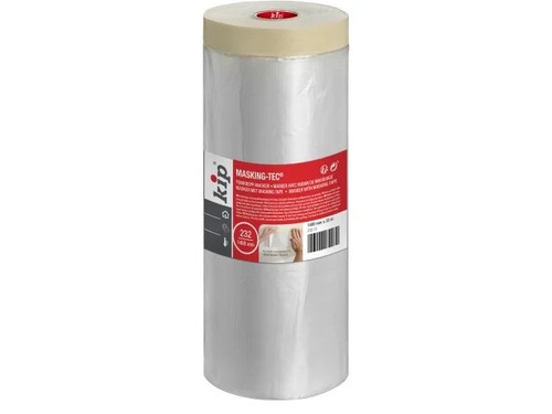 Kip 232 Plastic Masker PE Film Tape 26 x 25m, 0.55 x 33m, 1.4 x 33m - Picture 8 of 8