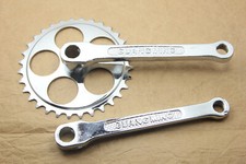 Catena guarnitura acciaio bici bicicletta bici d'epoca 32T 165mm pedivella