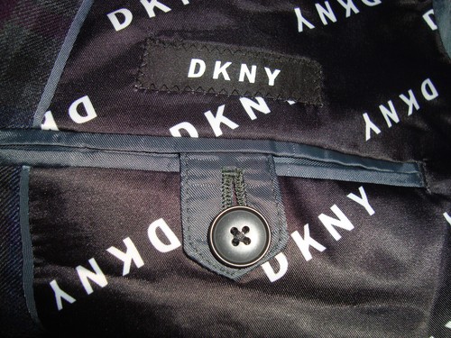 DKNY WOOL BLEND SPORT COAT JACKET BLAZER BOY'S KIDS SIZE 16 R BNWT! - Picture 5 of 17