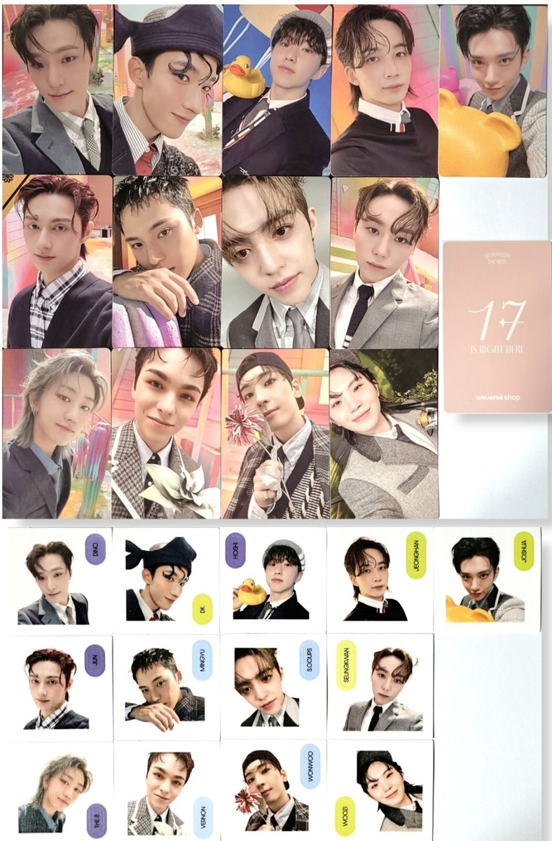 IS 17 SEVENTEEN HOSHI GB weverse here right is 17 ホシ seventeen