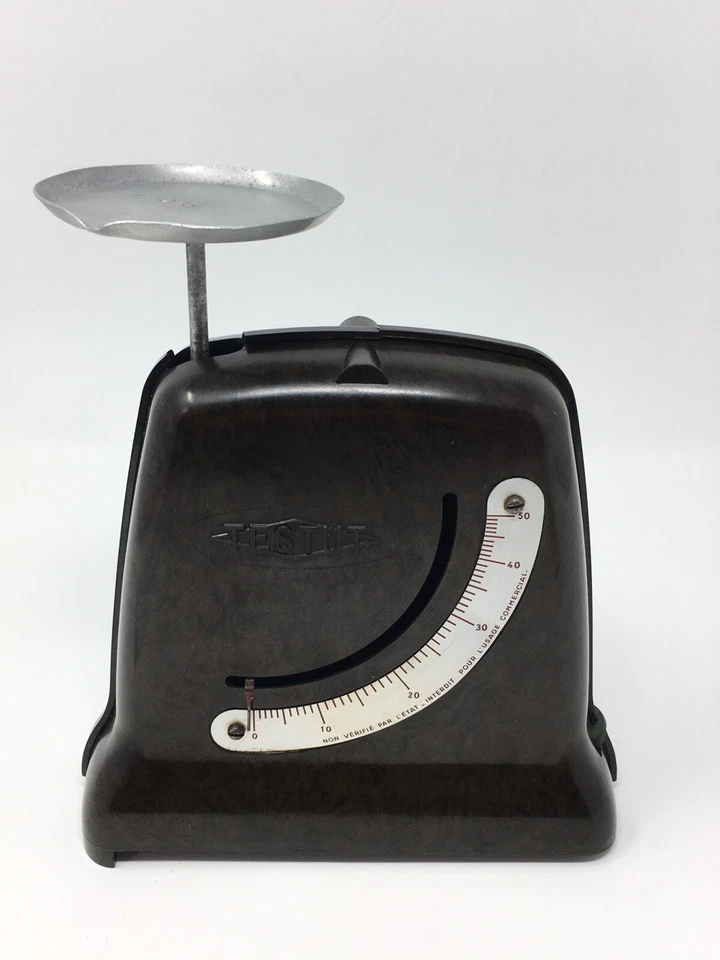 Ancienne Balance Pèse Lettres Marque Testut Bakélite Aluminium Années 20  - Photo 2/4