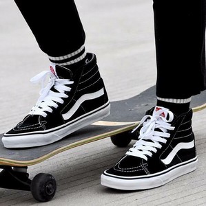 black van high tops