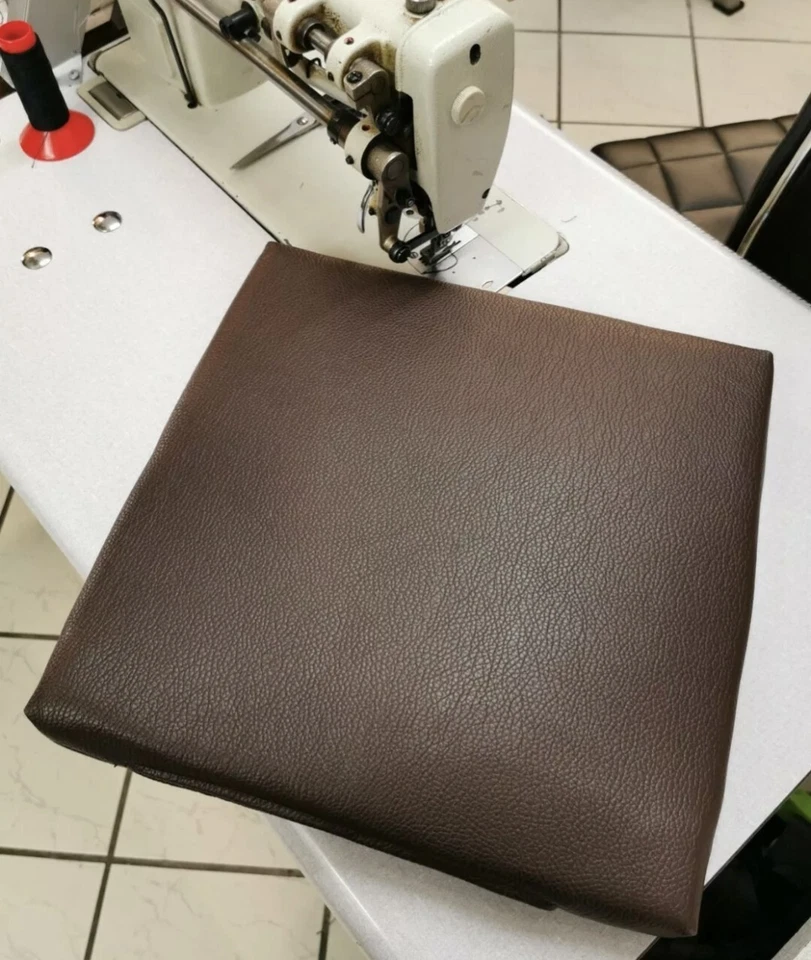 Sitzkissen Stuhlkissen Kunstleder Premium Schwarz Braun Beige Blau | Individuell - Bild 3 von 4