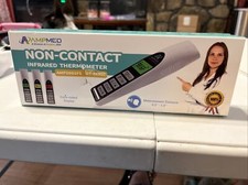 AMPMED Non-Contact Infrared Thermometer Color Coded Display