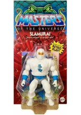 SLAMURAI # US-CARD # MOTU ORIGINS 2023 Masters Universe bianco Ninjor MATTEL MOC