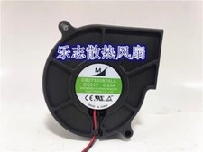 1 Pc. New DB07530B24LA DC24V 0.20A 7530 7CM 2-Wire Blower Turbo Cooling Fan