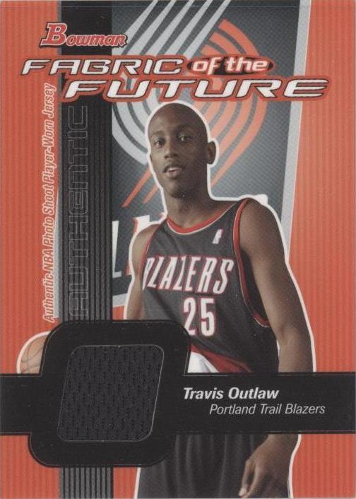 2003-04 Bowman Rookies & Stars - Travis Outlaw #FF-TO - 1 of 2