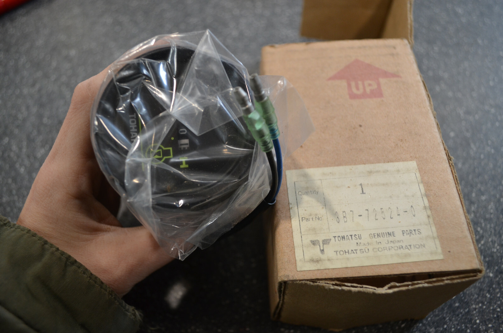 OEM TOHATSU NISSAN HOUR METER ASS'Y 3B7725240 3B7725240M 3E072524