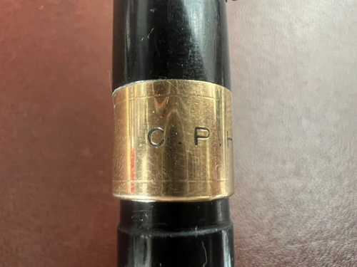 π΄ SHEAFFER'S penna stilografica CP H-M pennino ORO snorkel fill scrive vintage - Picture 12 of 14