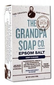 Мыло Grandpa Soap Company с солью Эпсома 4,25 кускового мыла