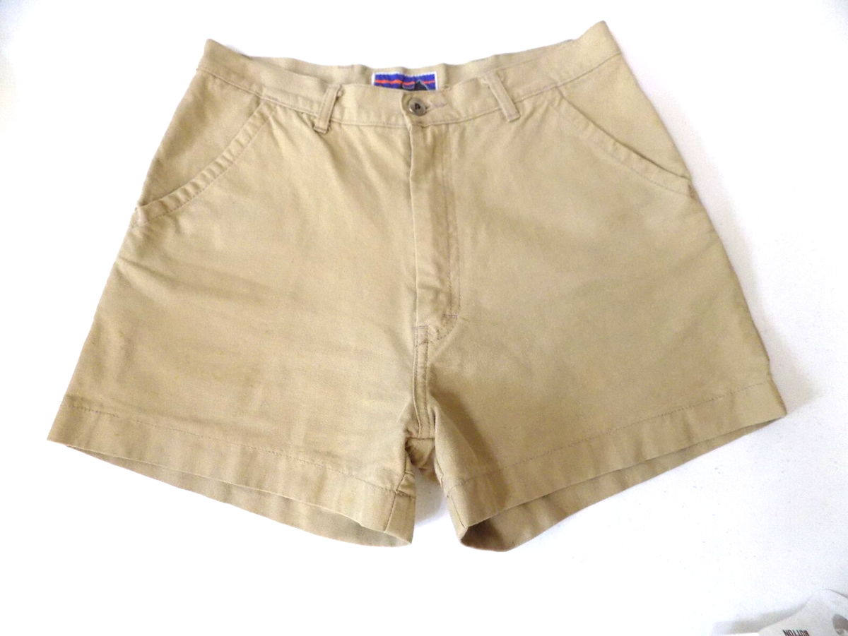 Vintage 1970s Patagonia P Original Stand-Up Khaki Heavy Canvas