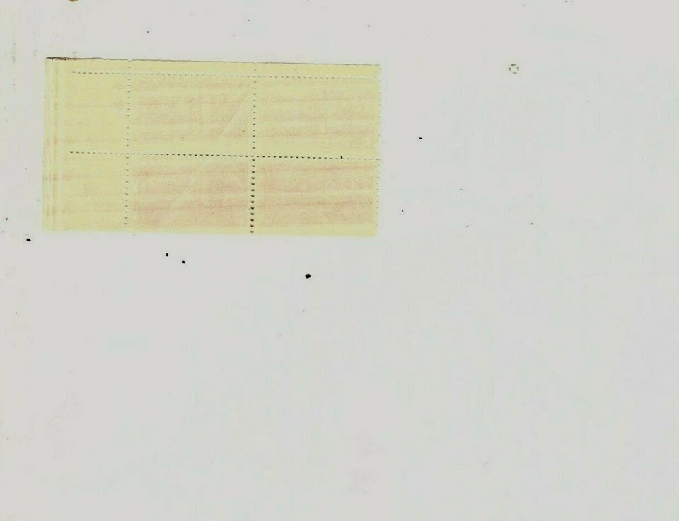 US stamp # 1115 MINT OG NH efo under inked bicolor also unprinted crease (goo1 - Image 2 of 2