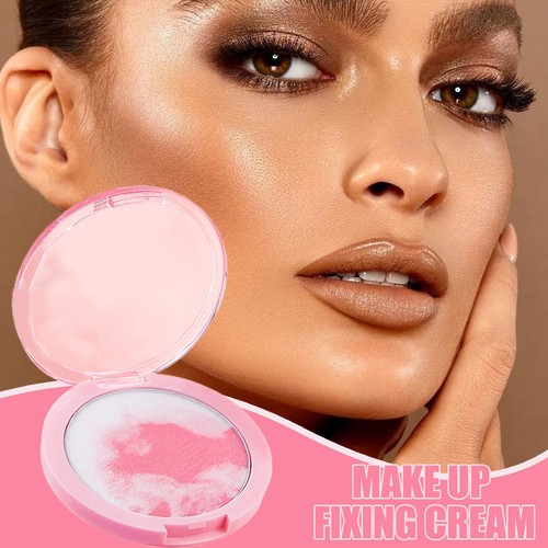Pressed Powder Natural Matte Baked Foundation Long-Lasting CC Facial - Picture 7 of 12