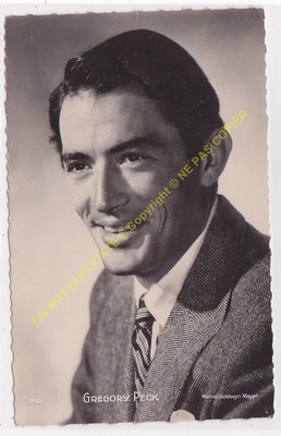 CPSM GREGORY PECK Foto METRO GOLDWYN MAYER Edit P.I.