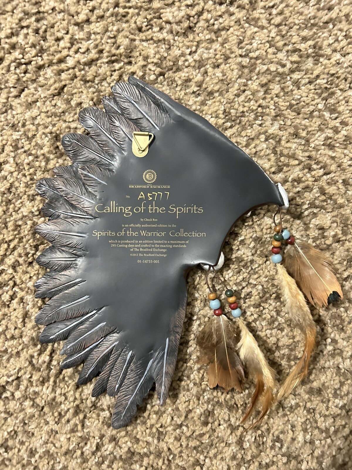 Bradford Exchange Headdress “Calling of the Spirits” eBay
