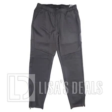 New! Men's Member's Mark Tech Knit Pant Gray XXL