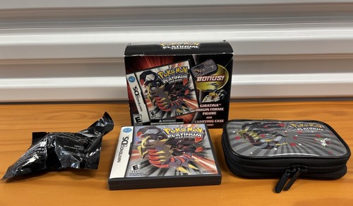 Pokémon Platinum Version Walmart Bonus Box Case Figure Complete In Box Working