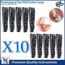 High Quality Nail Cutter Set 10    Stainless Steel Large Finger  Toe Clippers