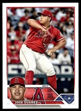 2023 Topps Jose Suarez Los Angeles Angels #609