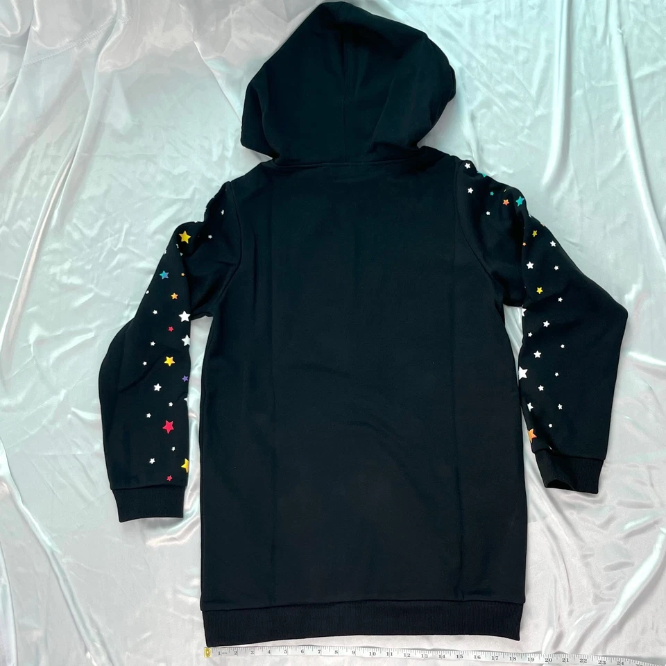 Tokidoki Dolls Kill Mermicorno Mermaid Sudadera con Capucha Negra Pequeña Arco Iris Ombre Nueva con Etiquetas Foto 4 de 4