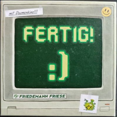 Fertig Friedmann Friese mit Daumenkino von 2F Spiele ab 10 Jahren vollständig