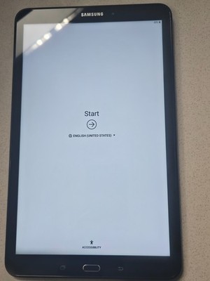 Samsung Galaxy Tab A 10.1'' SM-T580 16GB Wi-Fi - Black *No AC* w/Battery(Grade B)