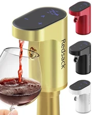 Smart Digital Wine Dispenser & Electric Aerator with Auto Stop, 1-999ML Quant...