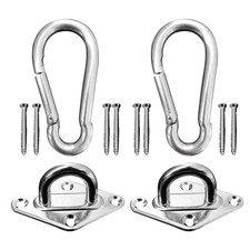 Stainless Steel Fixed Hanging Hook Accessories Kit for Fan Hammock Chair