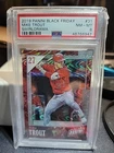 2019 Panini Black Friday - Mike Trout #31 PSA 8 Swirlorama Rare!