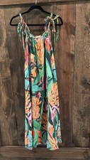 Farm rio Banana Foliage Midi Dress NEW WITH TAGS  XS