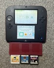 Nintendo 2DS - Crimson Red Bundle (PARTS ONLY/READ DESCRIPTION)