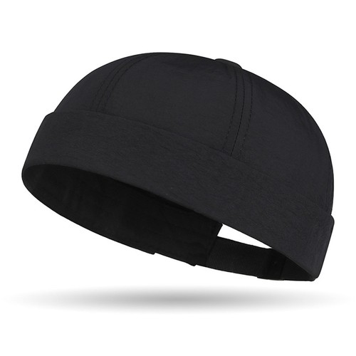 Short Caps Brimless Hat Dome Melon Cap Landlord Hat Hip Hop Capsmen Women / - Picture 12 of 16