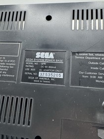 SEGA Master System Video Game Console - Power Base Only - Tested And Works