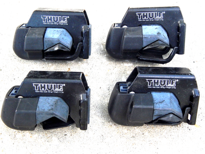 Thule 415 1054 Raised Side Rail Mount Feet Roof Rack Towers for