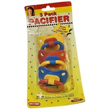 NEW Vintage Baby s N Things Latex Pacifiers 2002 Latex Nipple 3 Pack REBORN